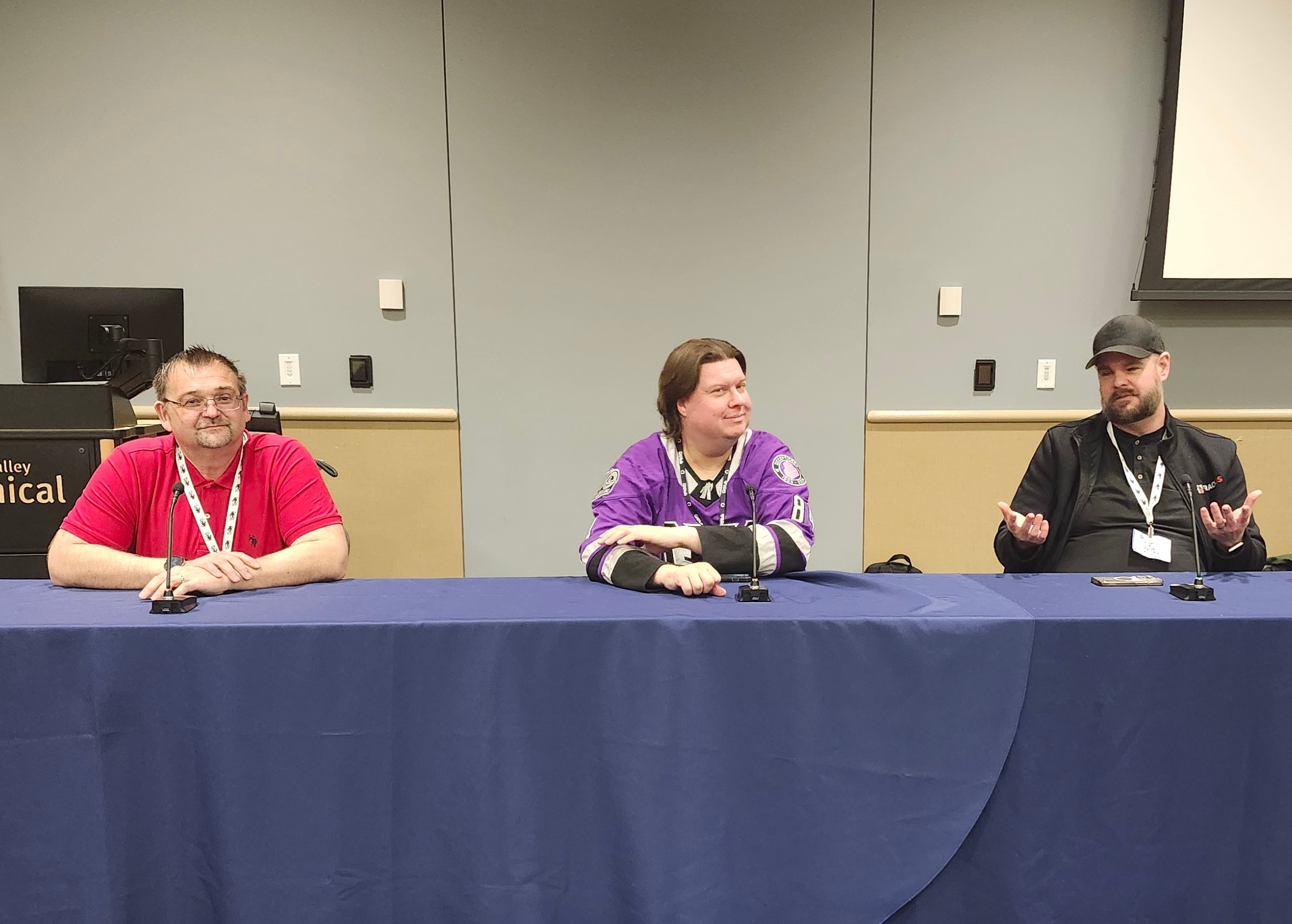 Our panelists Cory LaNou, Brian Hogan, and Todd Gardner