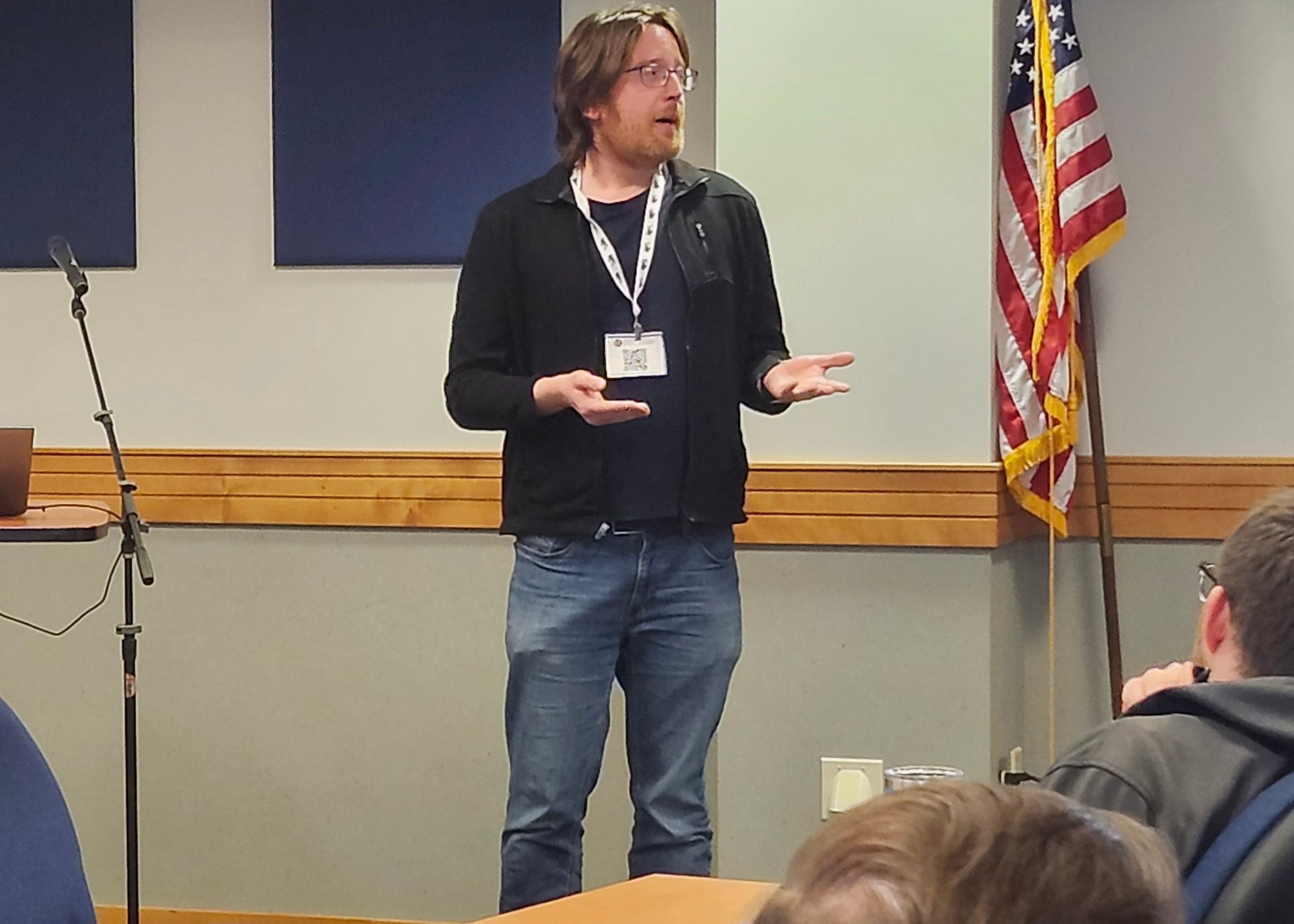 Speaker Andrew Kirchman